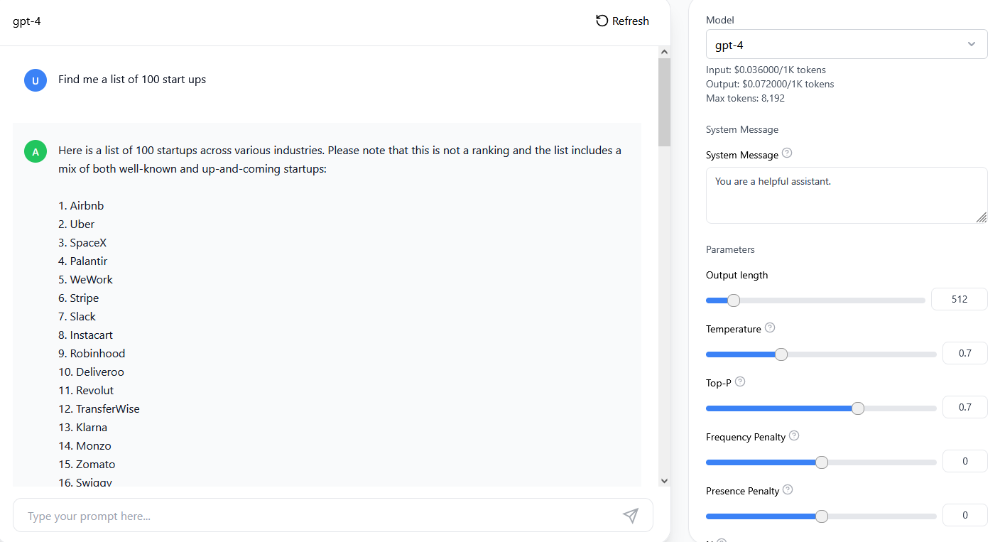 Platform Screenshot 2